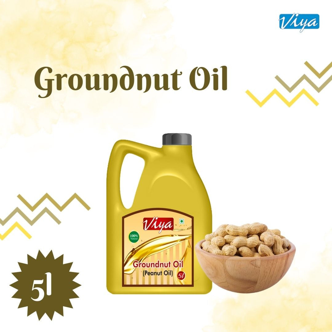 Viya Groundnut Oil 5 L (Instore)