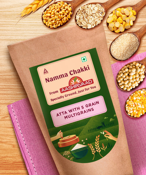 Aashirvaad Atta With Multigrain 5 kg
