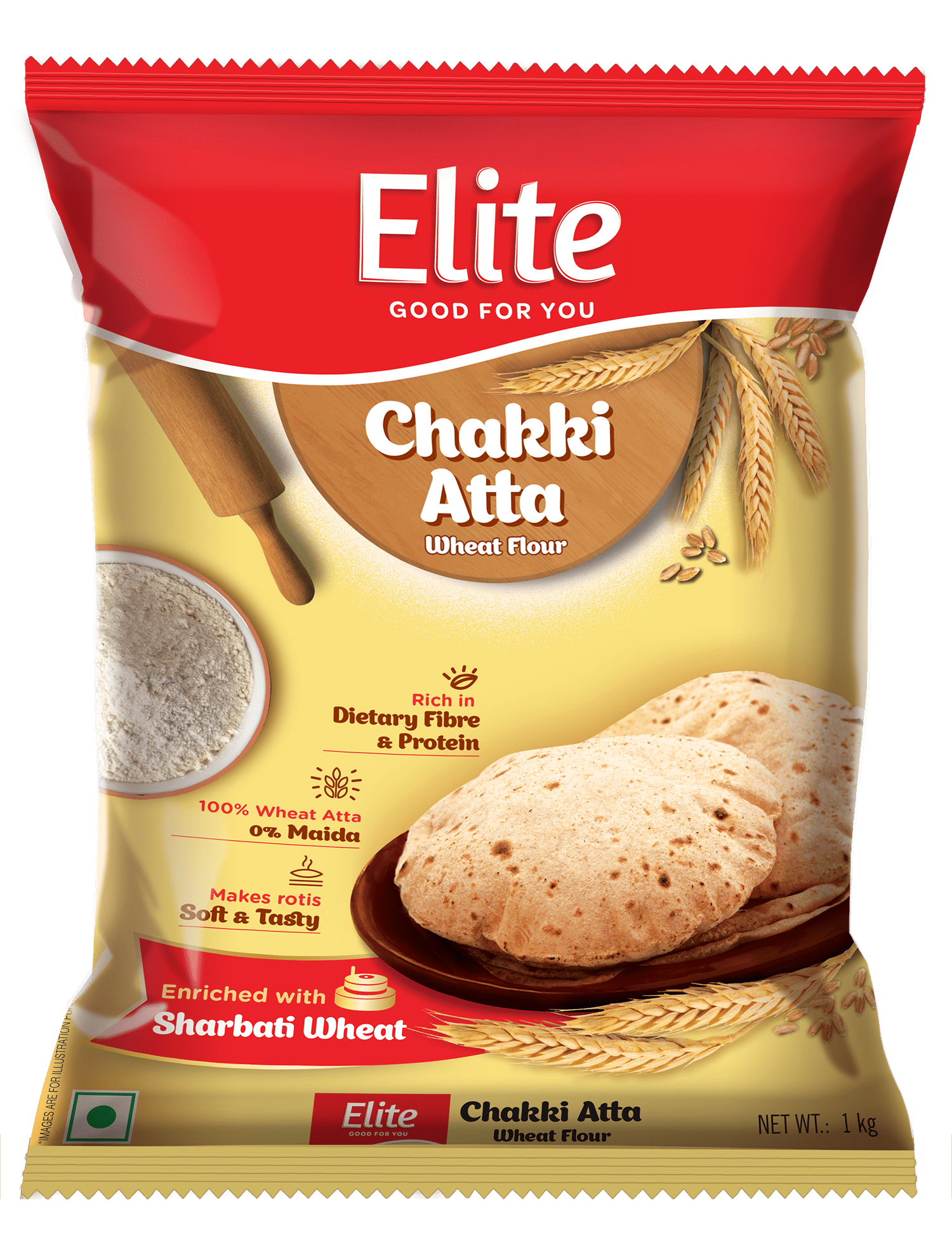 Elite Chakki Atta 1 kg