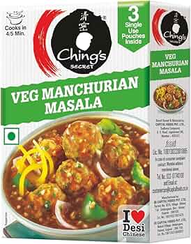 Chings Veg Manchurian Masala 50 g