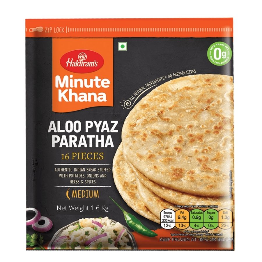 Haldiram Bulk Aloo Pyaz Paratha 1.6 kg