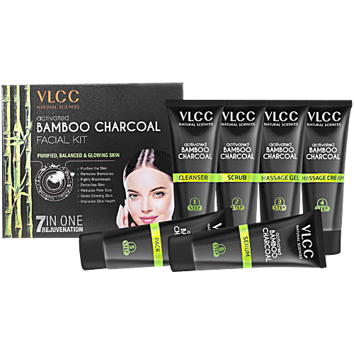 Vlcc Bamboo Charcoal Facial Kit 60 g