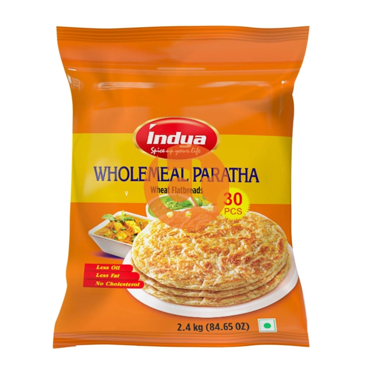 Indya Wholemeal Paratha 30 pcs 2.4 kg