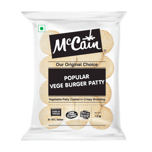 Mccain Veg Burger Patty 1.2 kg