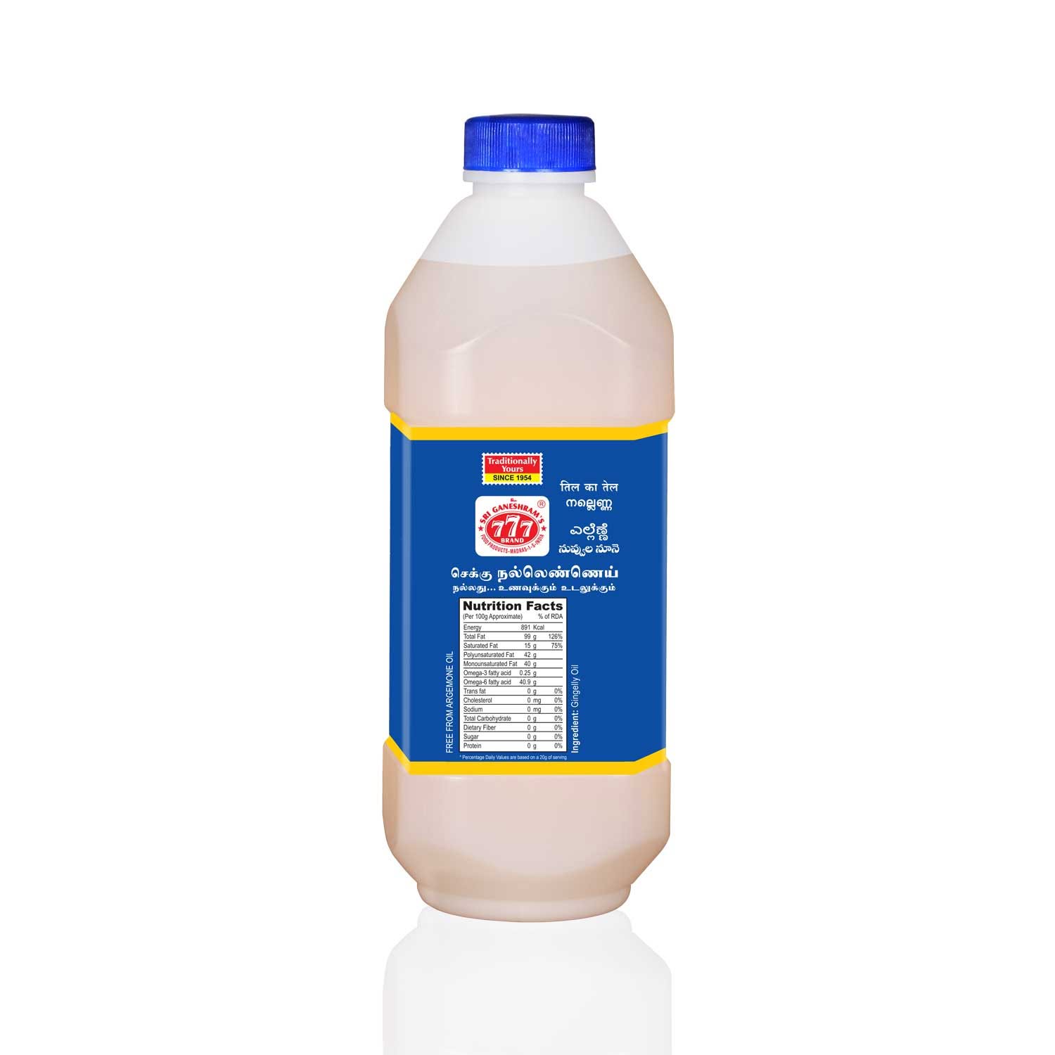 777 Gingelly Oil 1 L