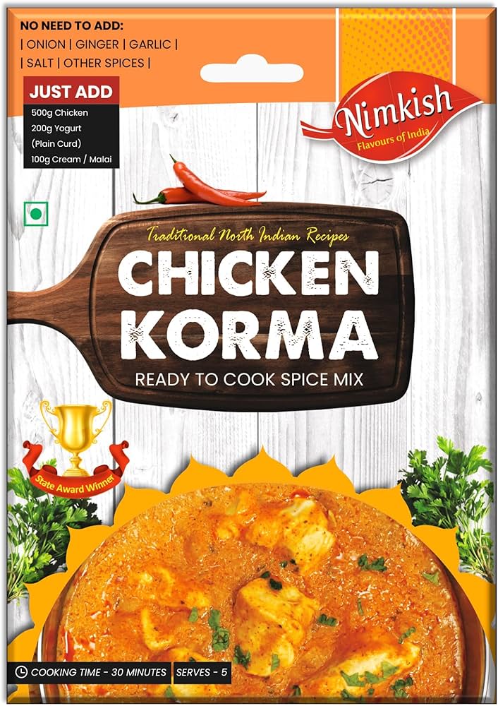 Nimkish Chicken Korma Spice Mix 40 g