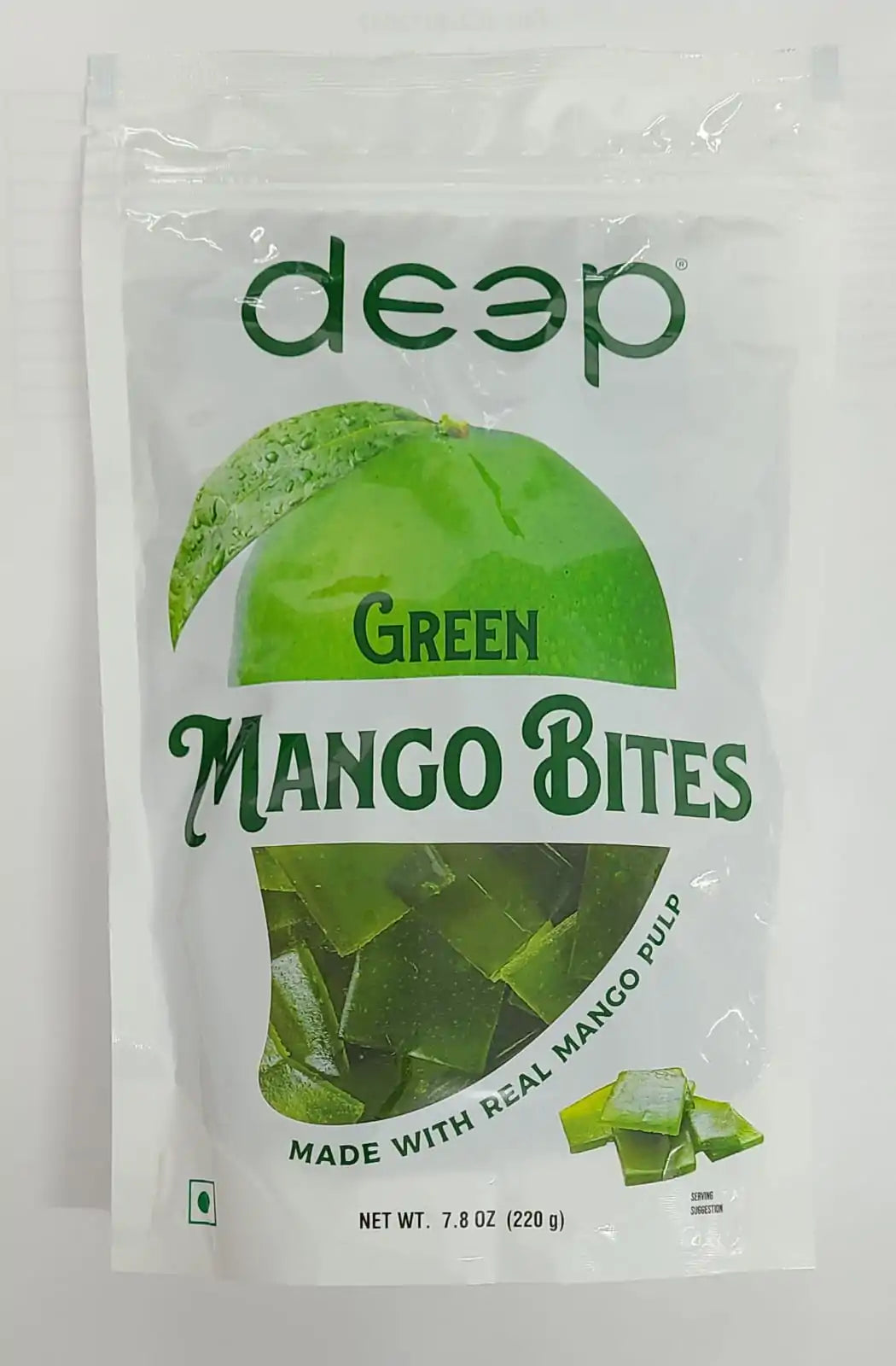 Deep Green Mango Bites 220 g