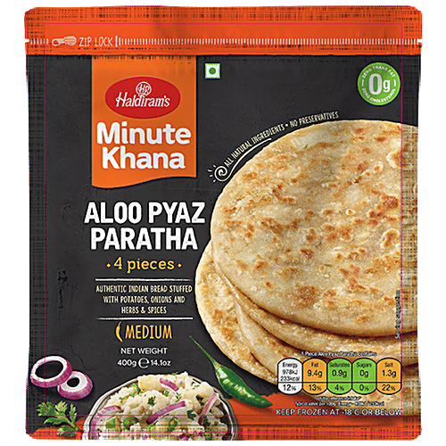 Haldiram Aloo Pyaz Paratha 400 g
