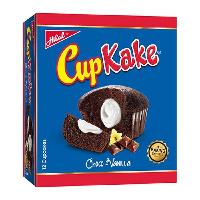 Hilal Cupkake Choco Vanilla 12 Pieces