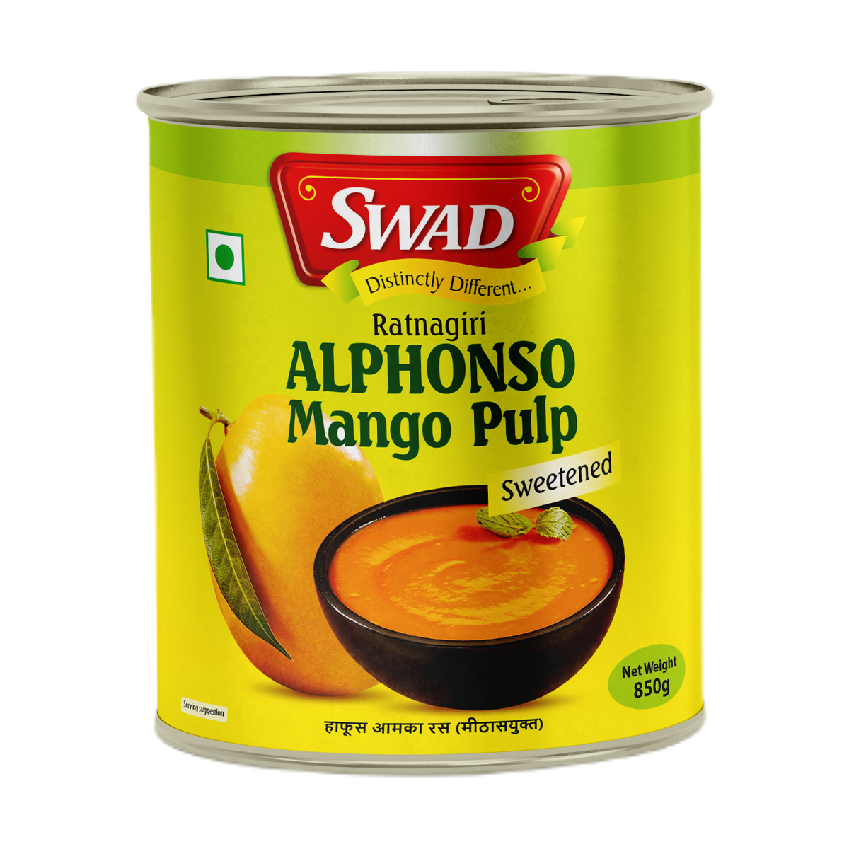 Swad Alphonso Mango Pulp 850 g