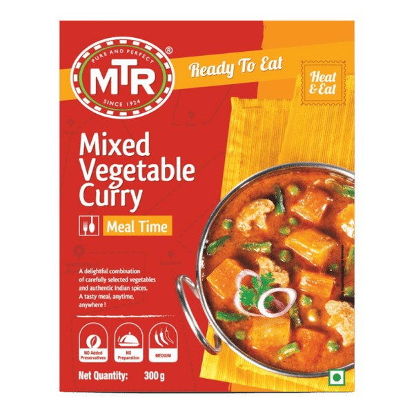 MTR Mix Veg Curry 300 g