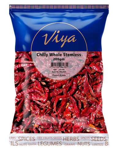 Viya Red Chilli Stemless 200 g