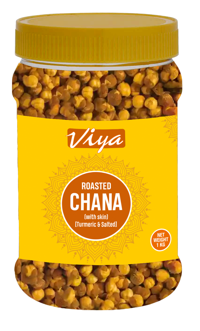 Viya Roasted Chana With Skin 1 kg