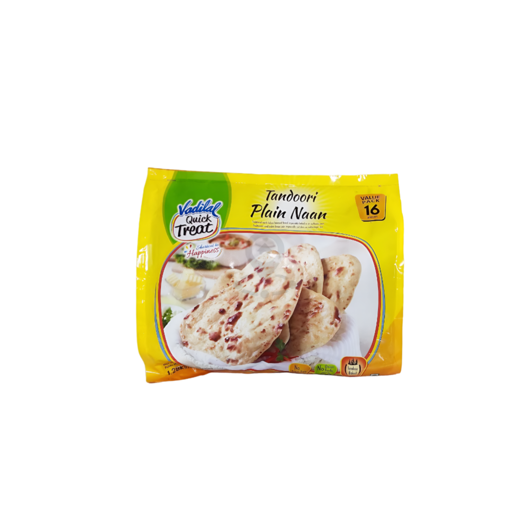 Vadilal Tandoori Plain Naan 16 Pieces