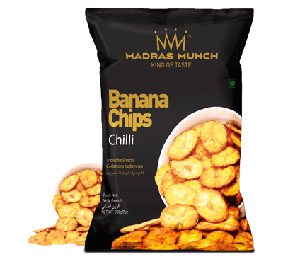 Madrash Munch Banana Chips Chilli 200 g