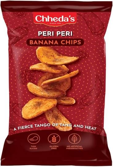 Chheda's Banana Chips Peri 90 g