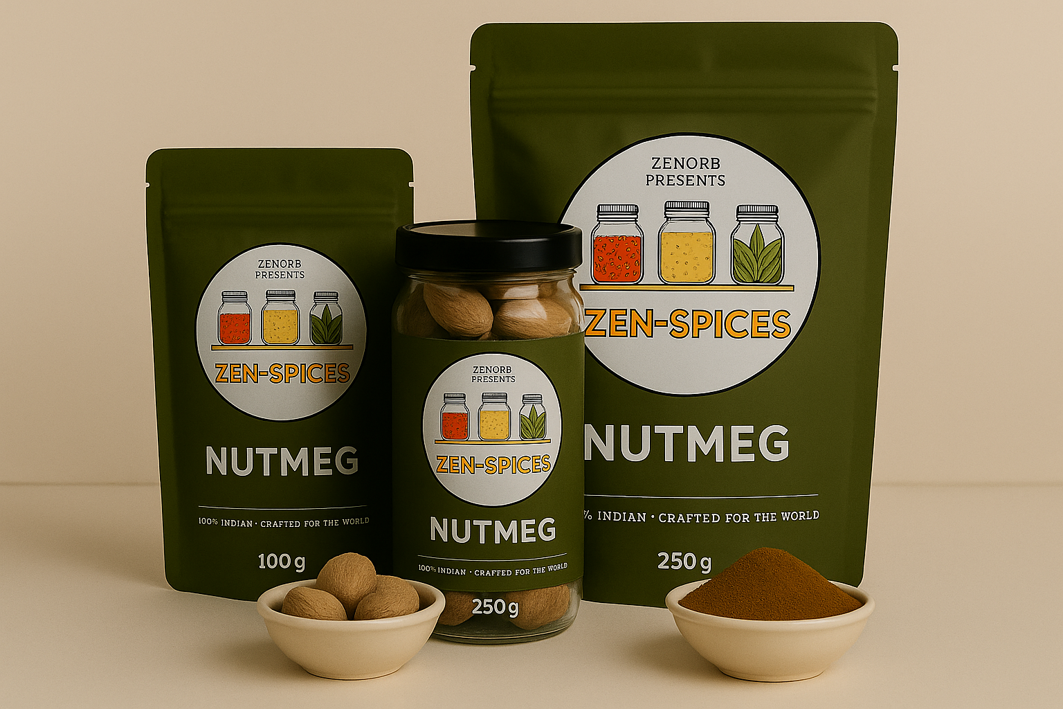 Indya Nutmeg Without Shel 100 g