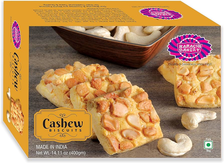 Karachi Prem Cashew Biscuits 400 g