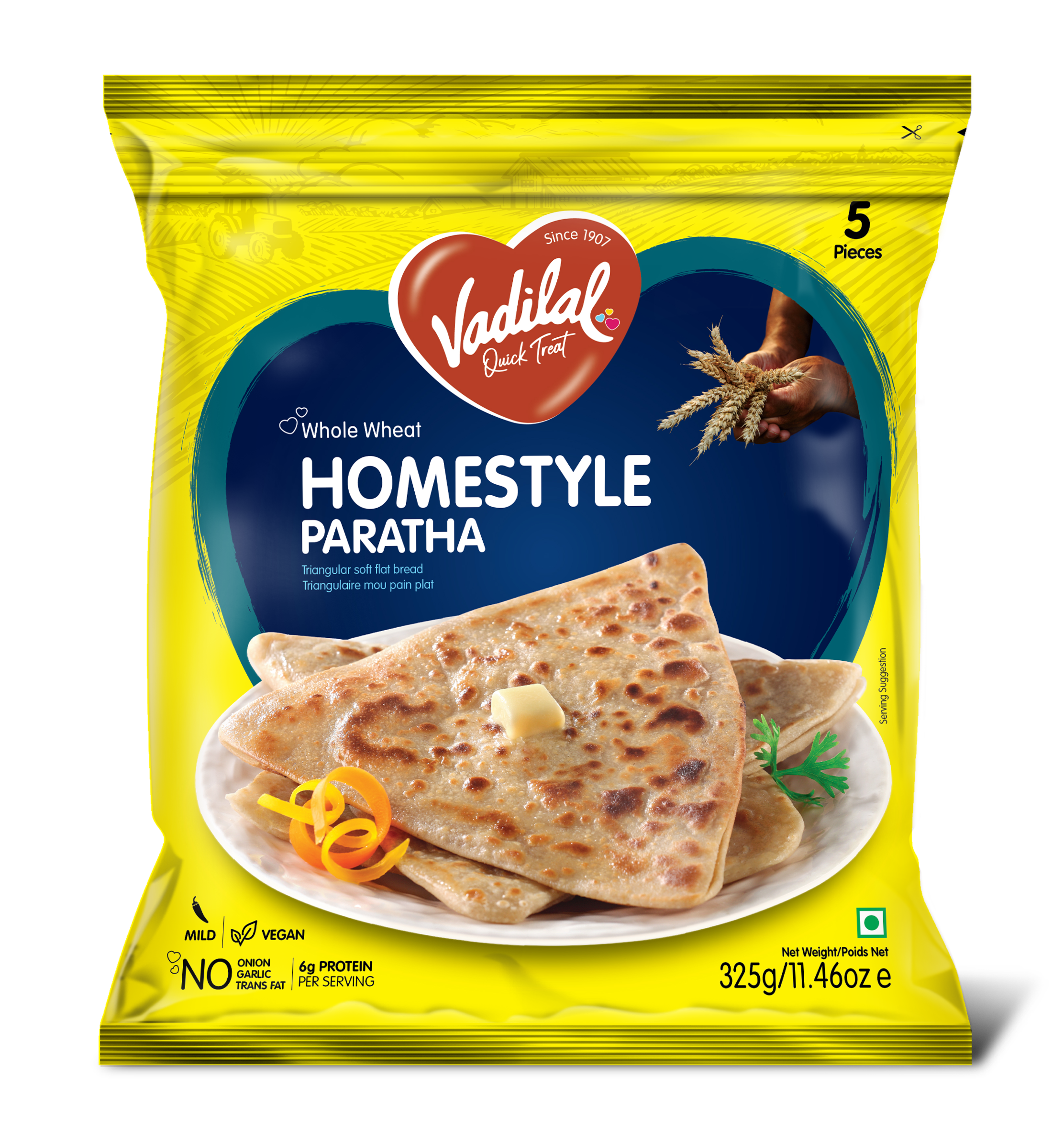 Vadilal Homestyle Paratha 325 g
