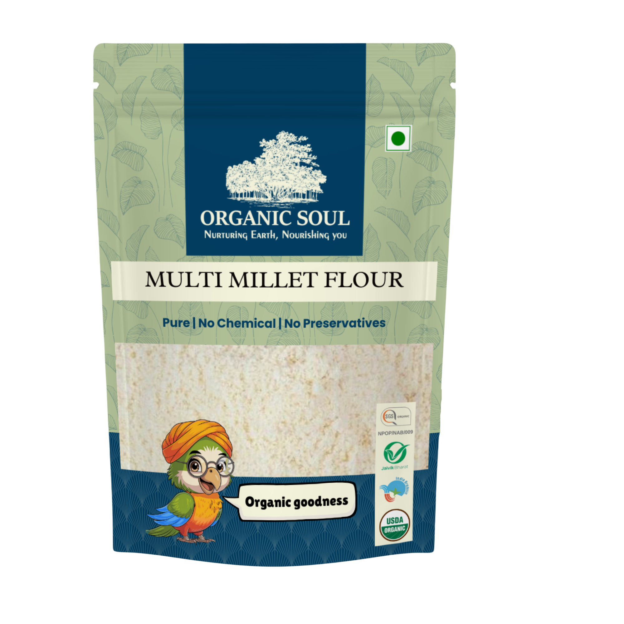 Indya Multi Millet Flour 1 kg