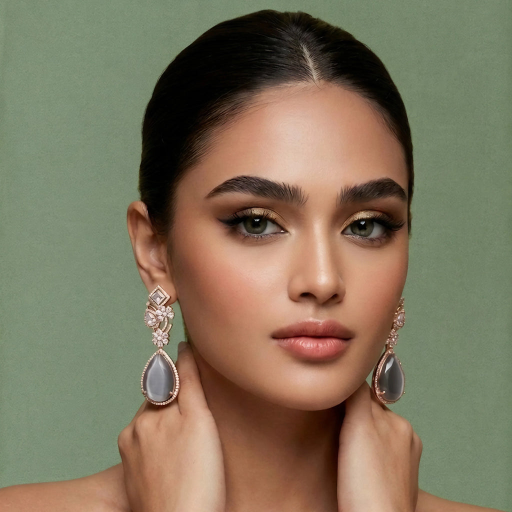 Empress Floral Dangles
