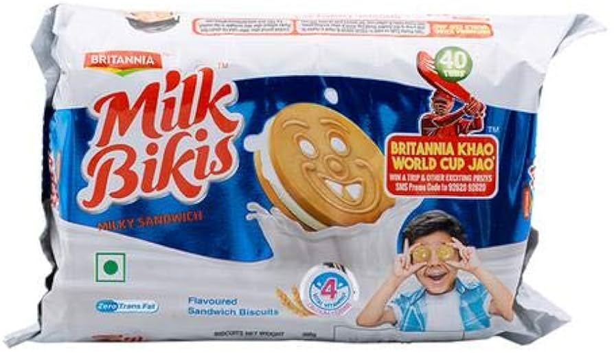 Britannia Mini Milk Bikis Minis Cream 200 g