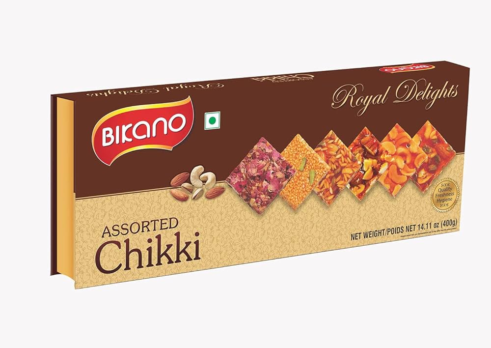 Bikano Asorted Chikki 400 g