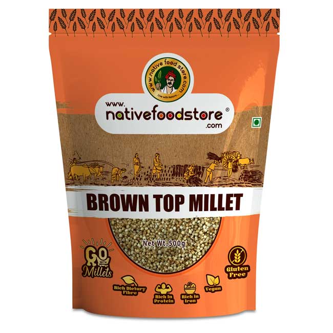 Native Food Brown Top Millet 500 g