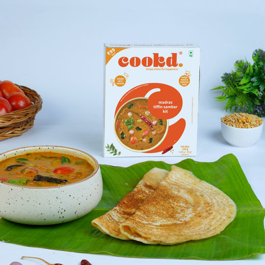 Cookd Madras Tiffin Sambar Masala 100 g