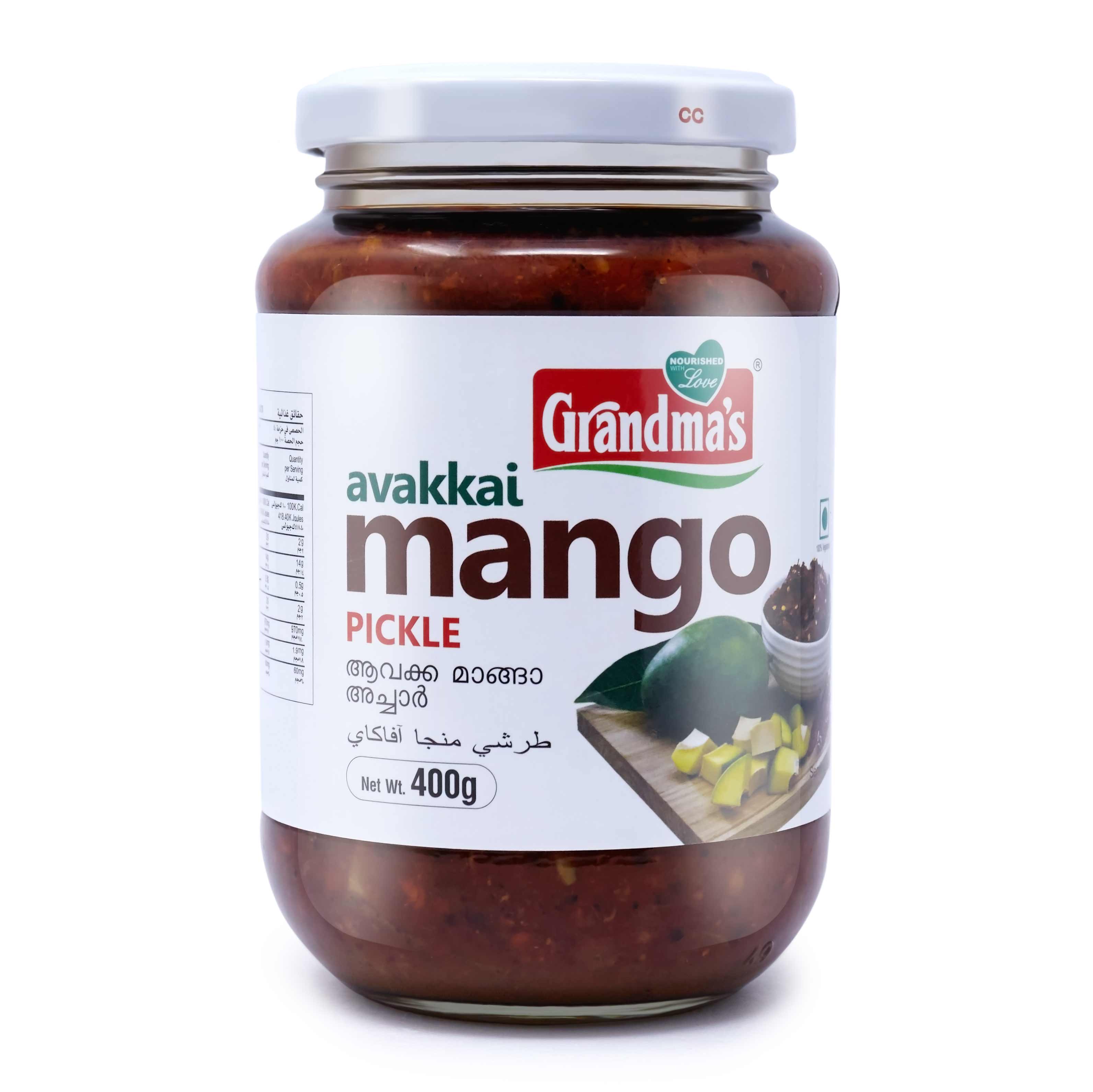 Grandma Avakkai Mango Pic