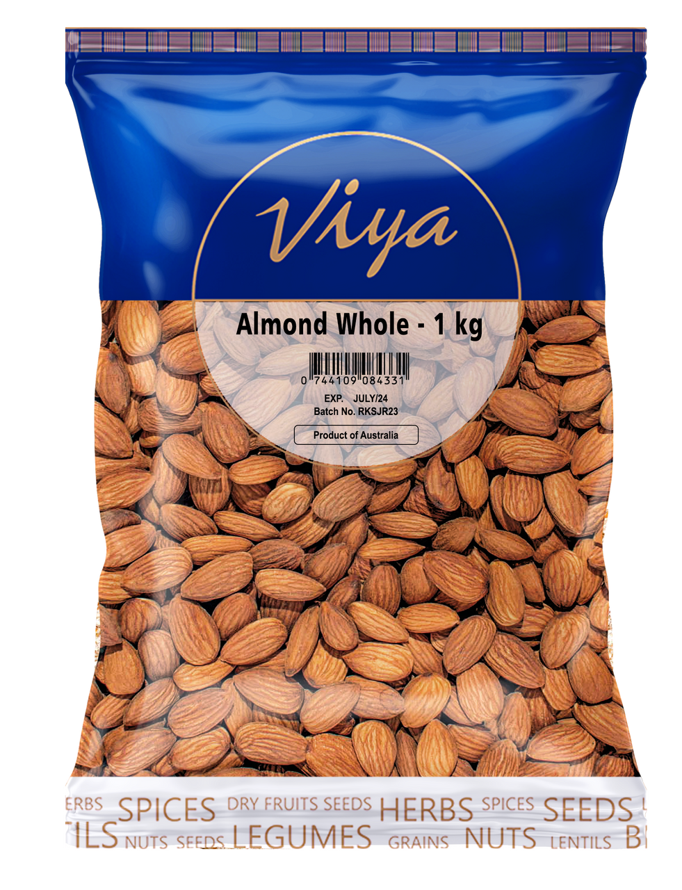 Viya Almond Whole 1 kg