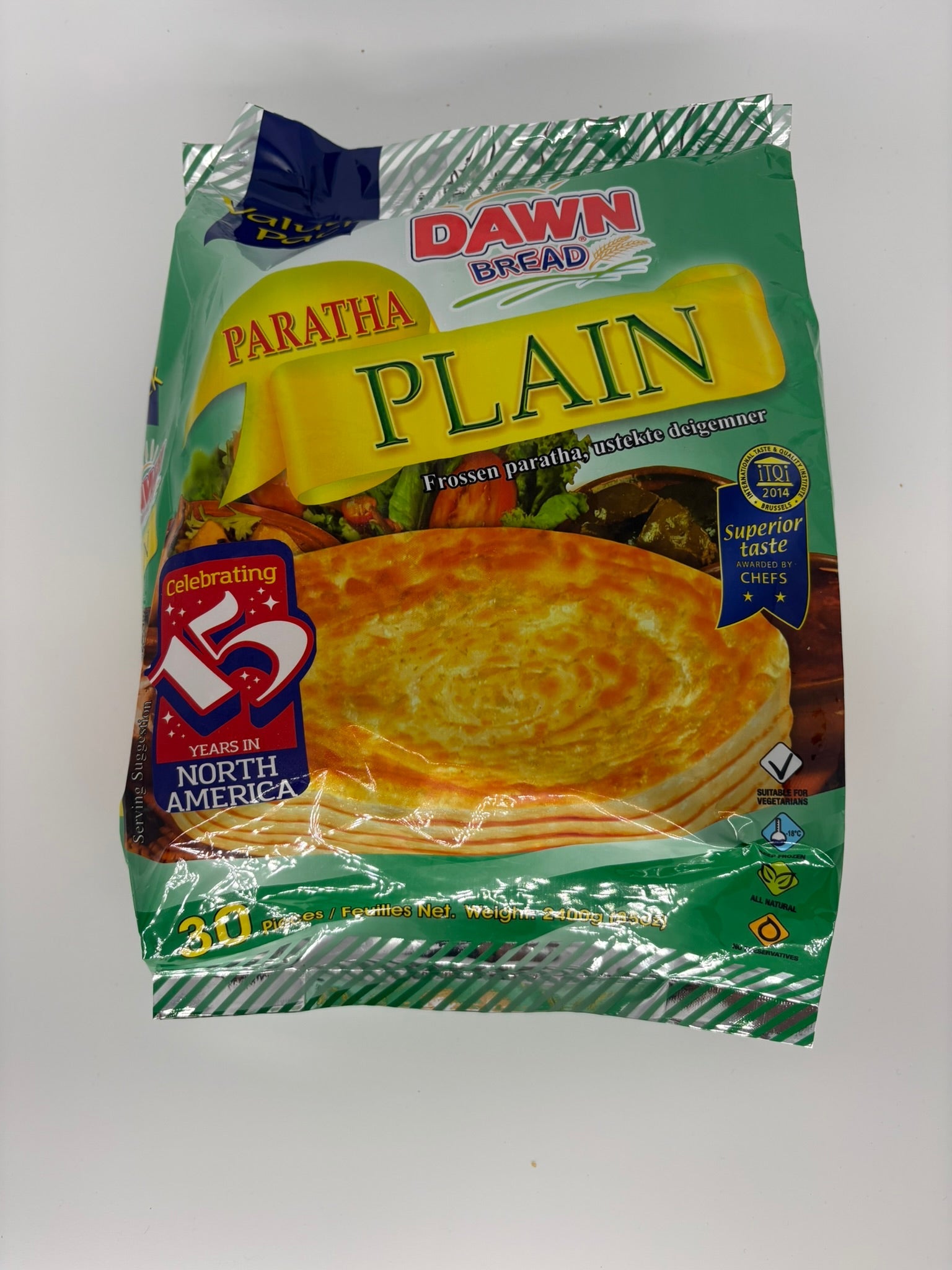 Riwayat Plain Paratha 30 Pieces