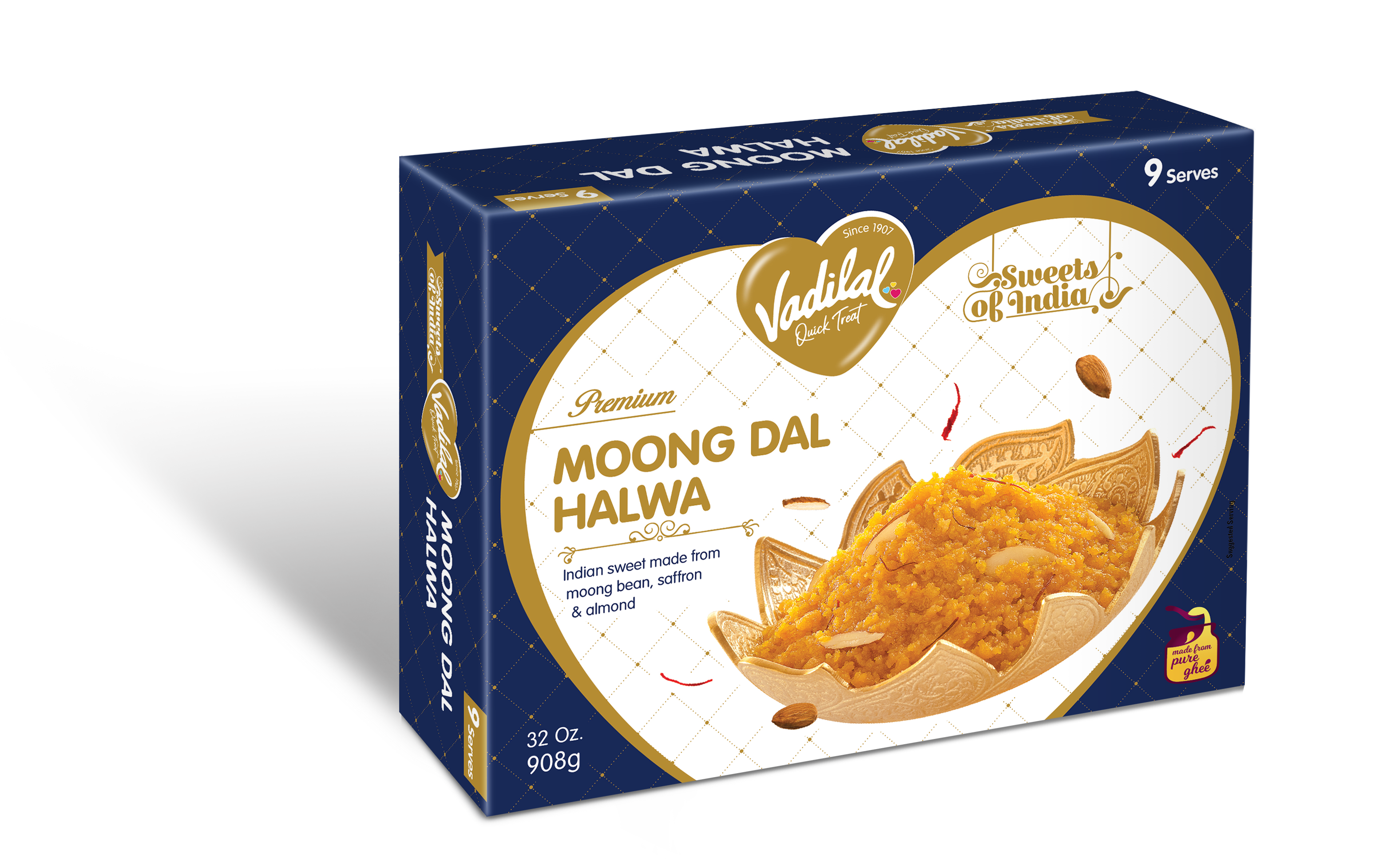 Vadilal Moong Dal Halwa 454 g