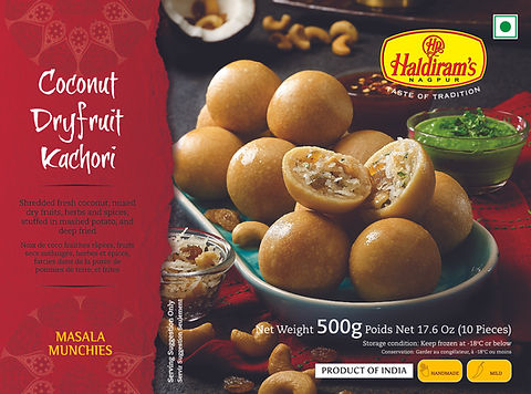 Haldiram Coconut Dryfruit Kachori 500 g