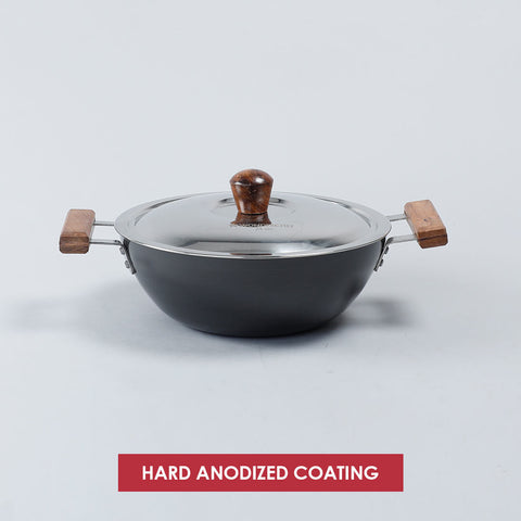 Wonderchef Elite Wok with Lid 2.4 L