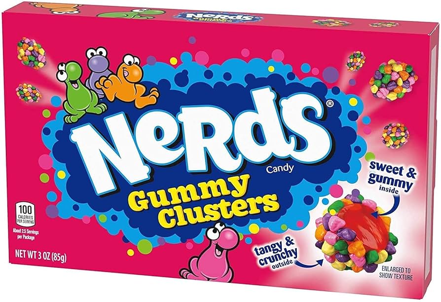 Nerds Gummy Clusters 85 g