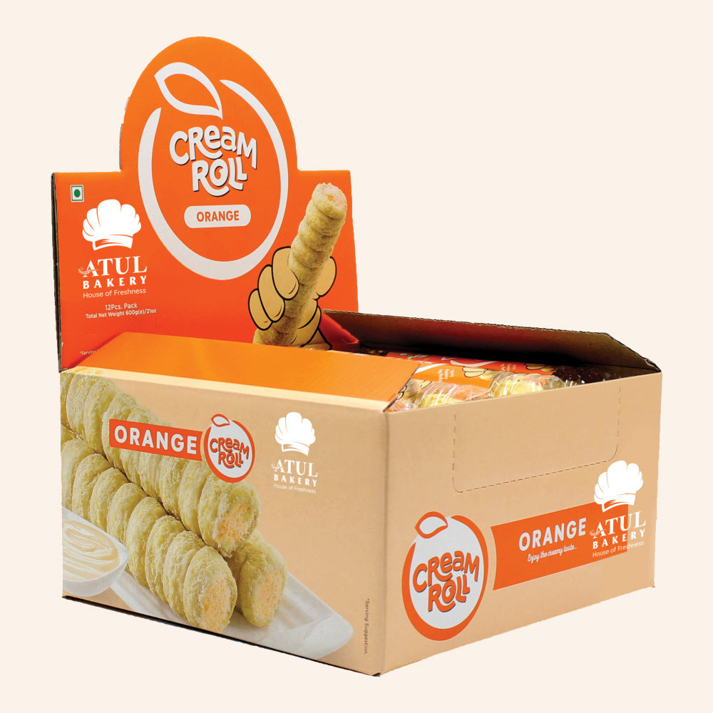 Atul Orange Cream Rolls