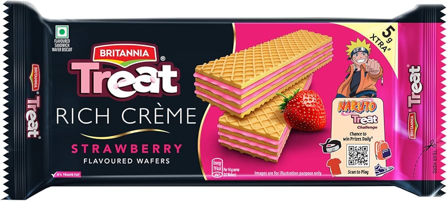 Britannia Treat Vp Strawberry 500 g