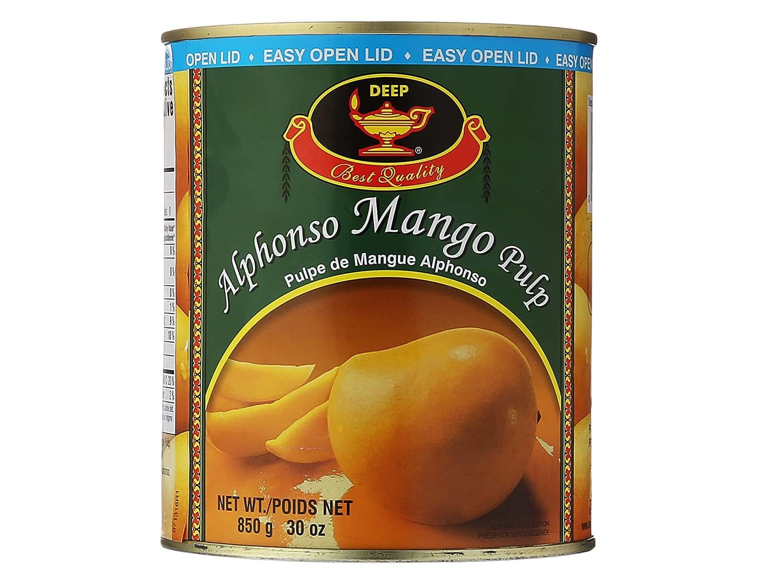 Deep Alphonso Mango Pulp 850 g