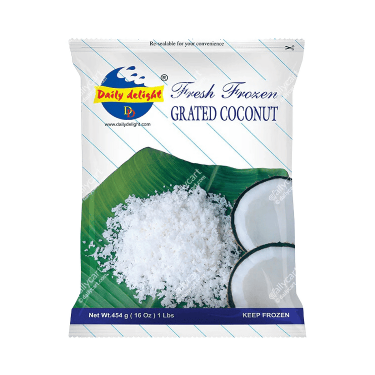 Dd Grated Coconut 454 g