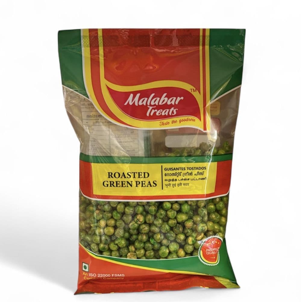 Malabar Treats Roasted Green Peas 200 g
