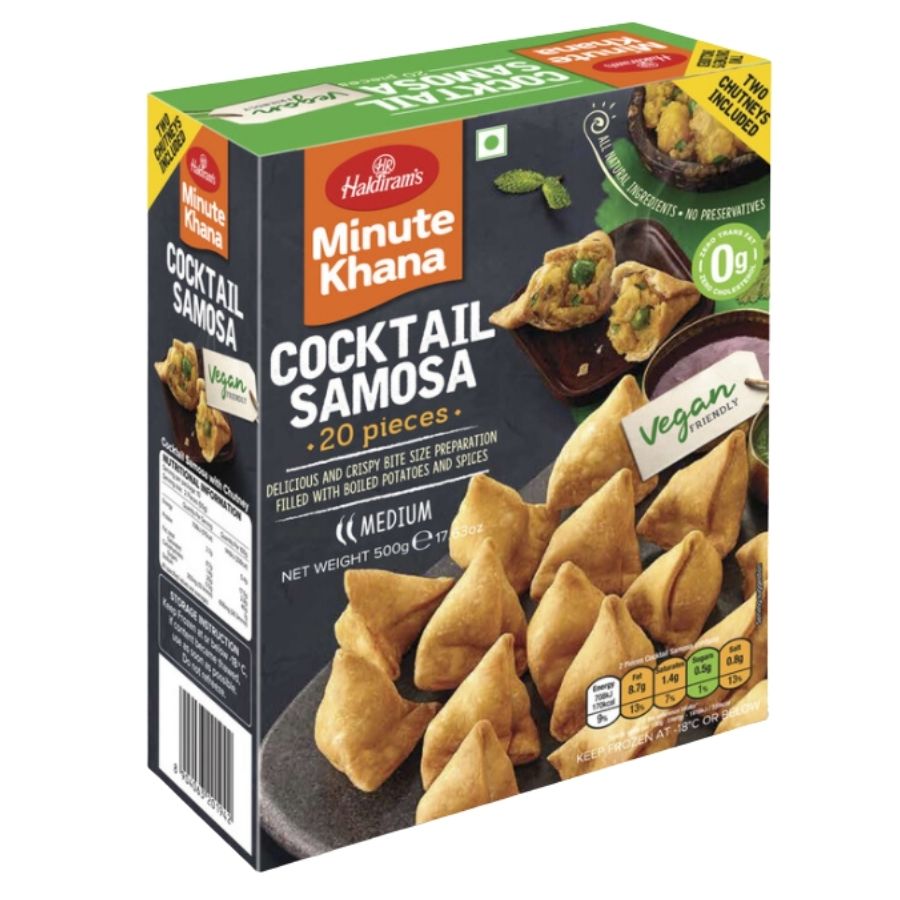 Haldiram Cocktail Samosa 500GM 20 pcs