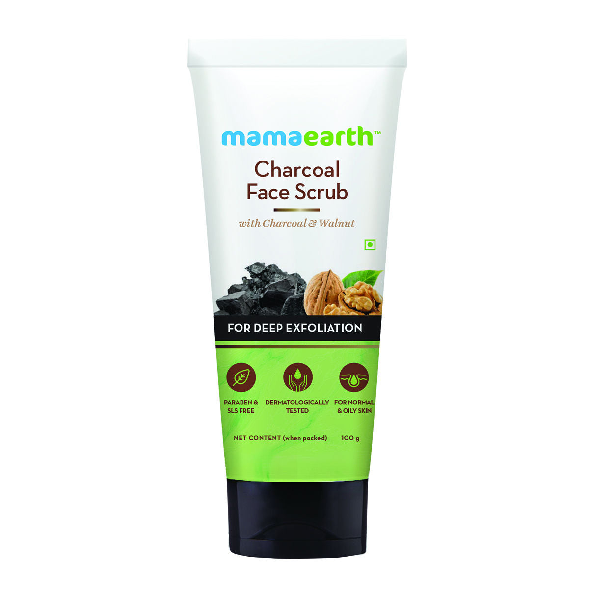 Mama Earth Charcoal Face Scrub 100 g