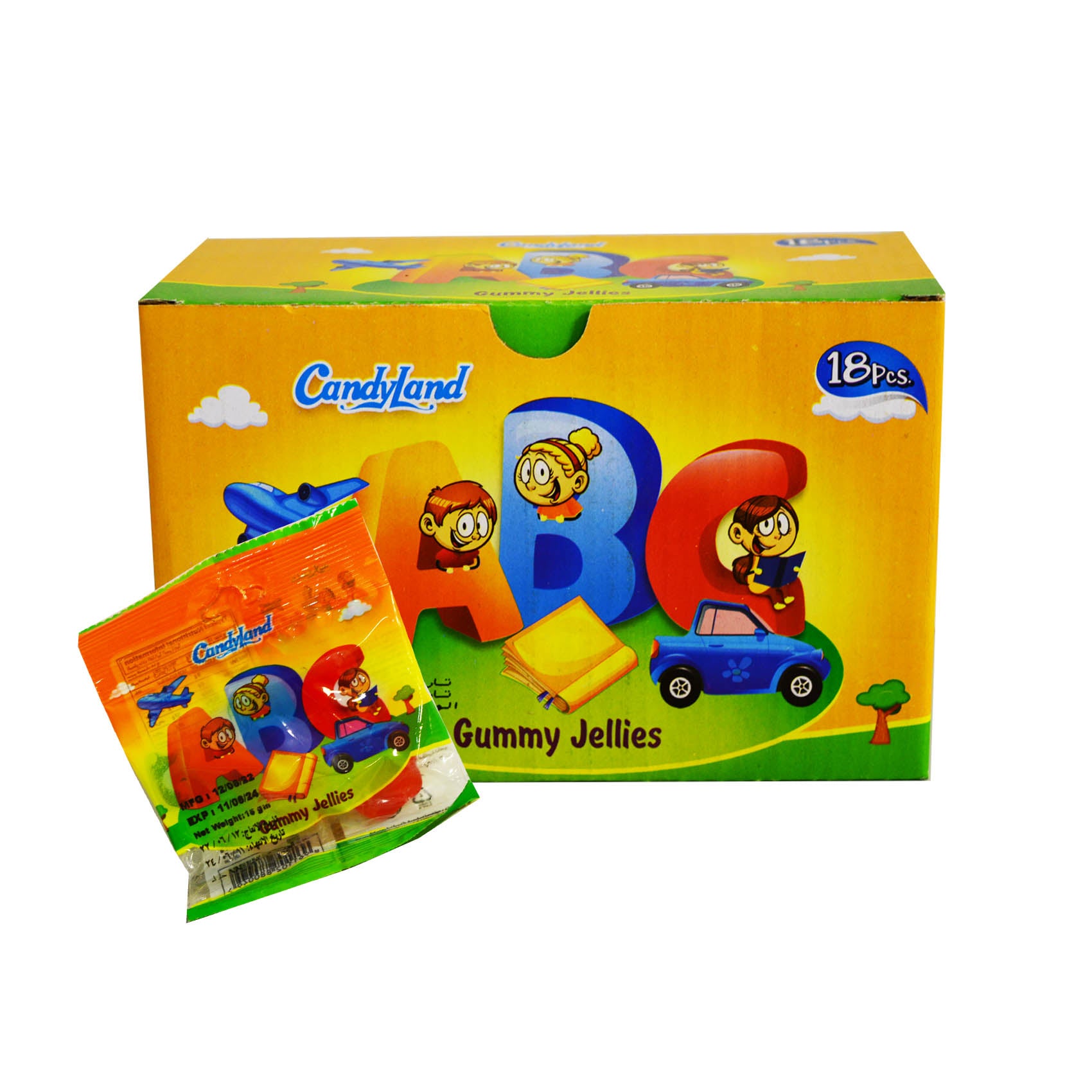 Candyland Jelly Abc 18 g