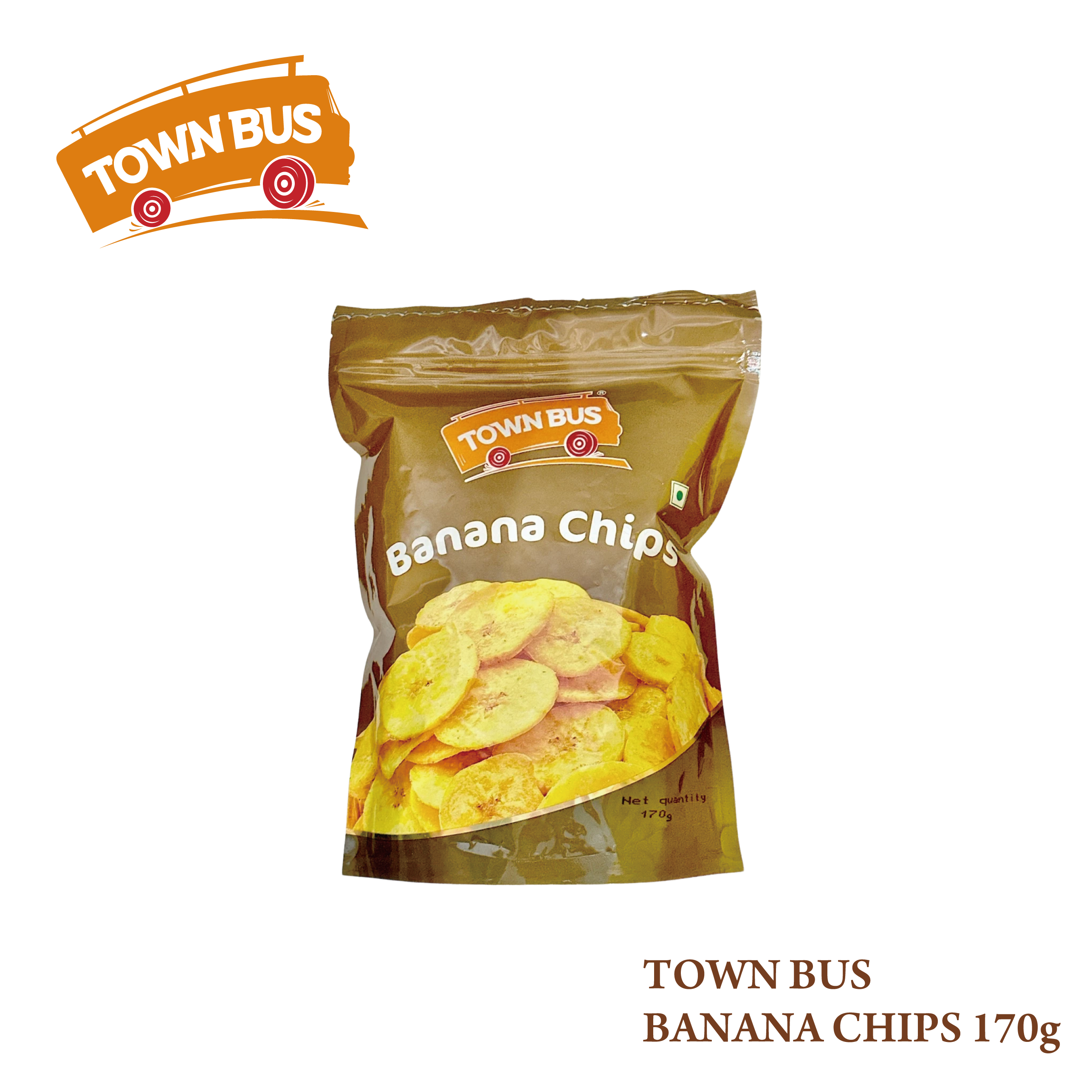 Townbus Banana Chips 170 g