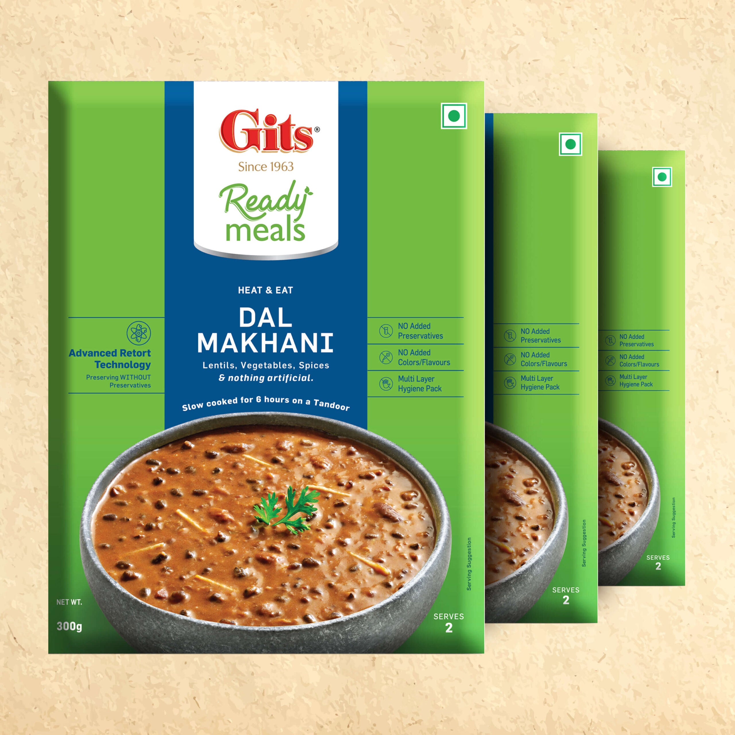 Gits Vegan Dal Makhani 300 g