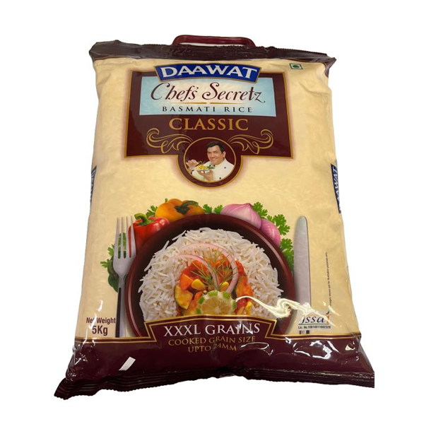 Daawat Classic Basmati Rice 5 kg