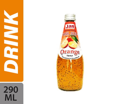 Jan Mix Fruit Basil Seed Drink 290 ml