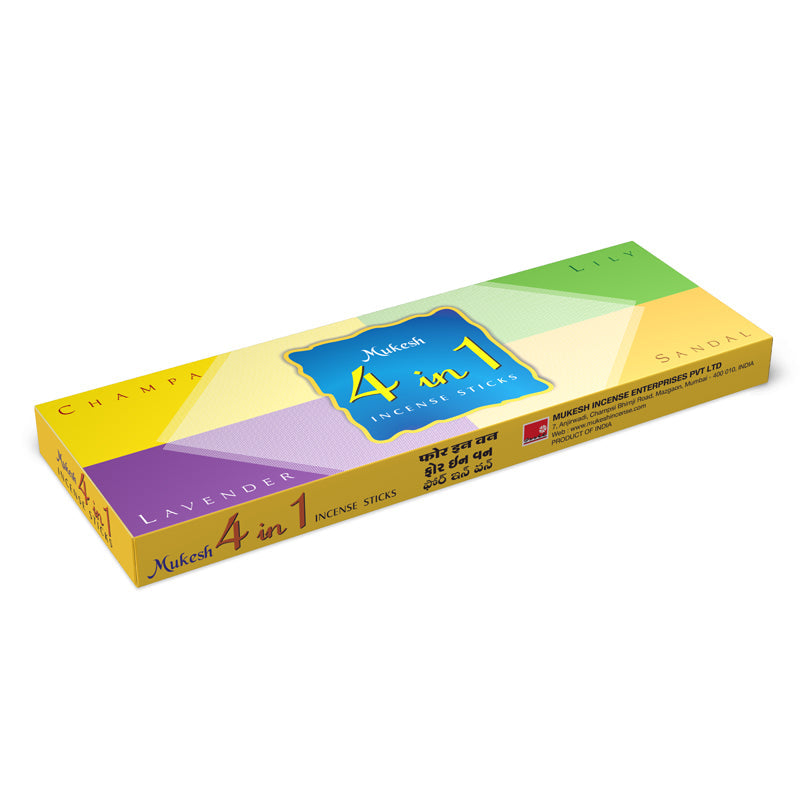 Mukesh 4 in 1 Incense Stick 100 g