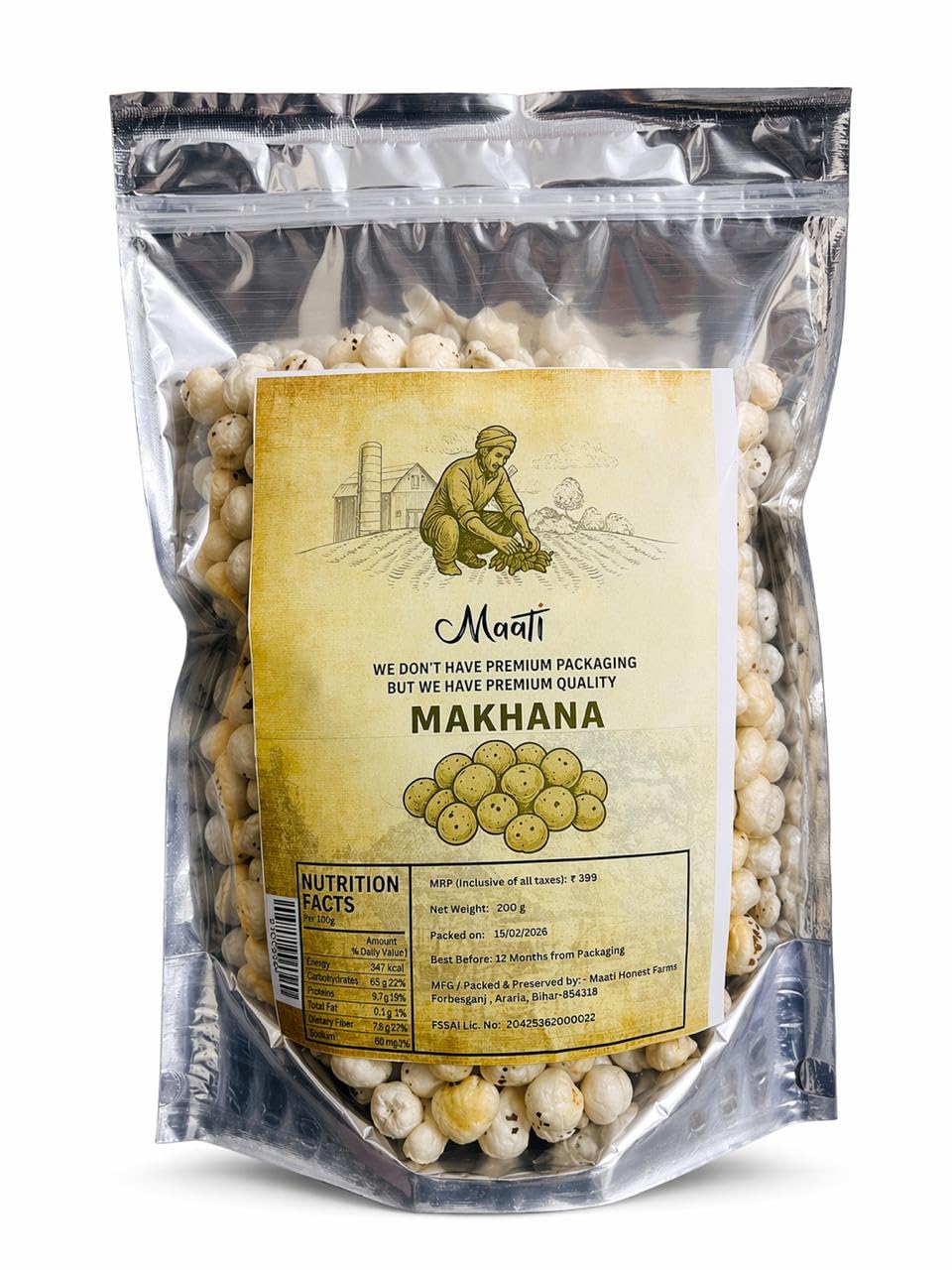 Amaravathi Phool Makhana 200 g